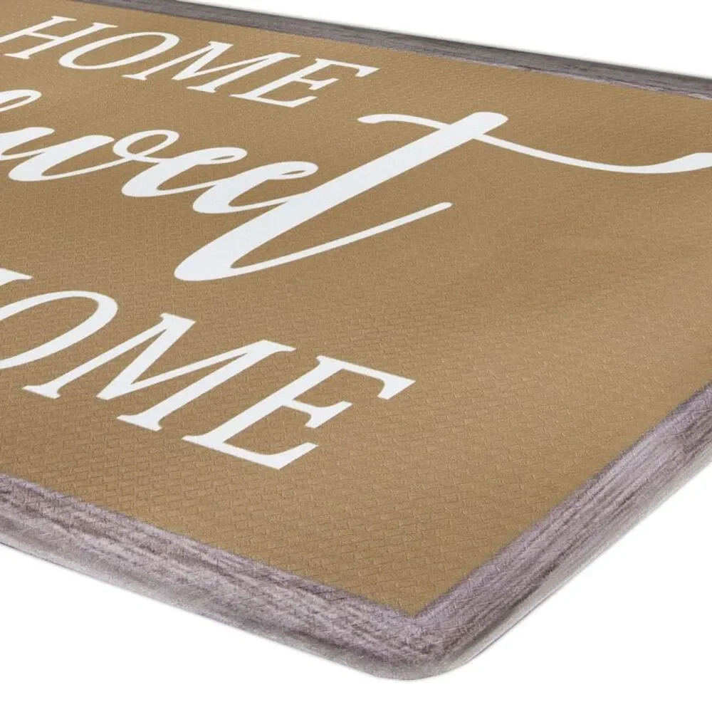 Home Sweet Home Anti Fatigue Mat, Non Slip Textured Comfort Standing Floor Mats